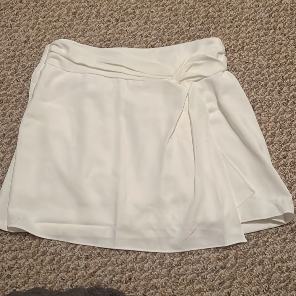 Pink Lily White Skort
